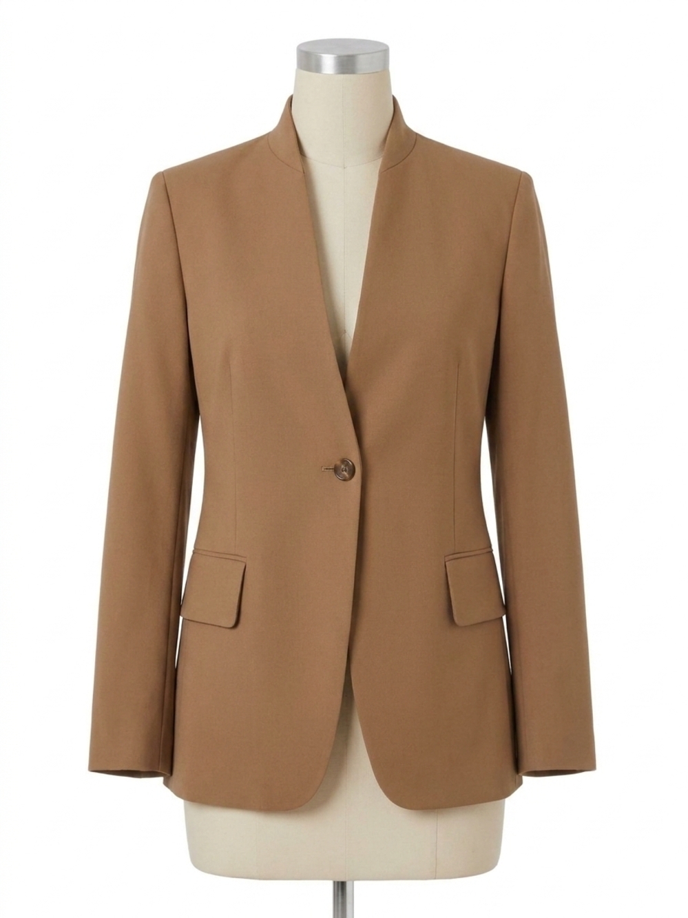 NEW MAXMARA segnale blazer in hazelnut